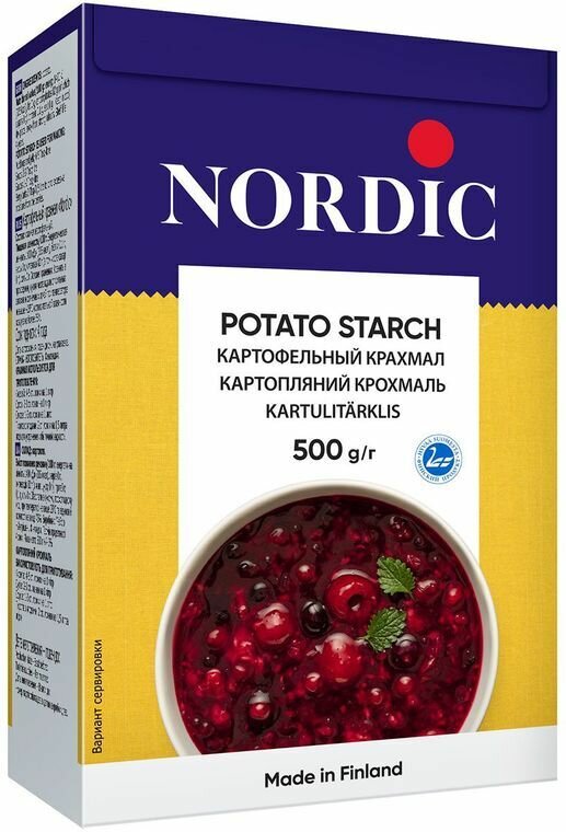 Крахмал Nordic картофельный, 500 г