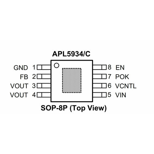 Микросхема APL5934KAI