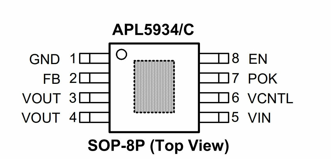 Микросхема APL5934KAI