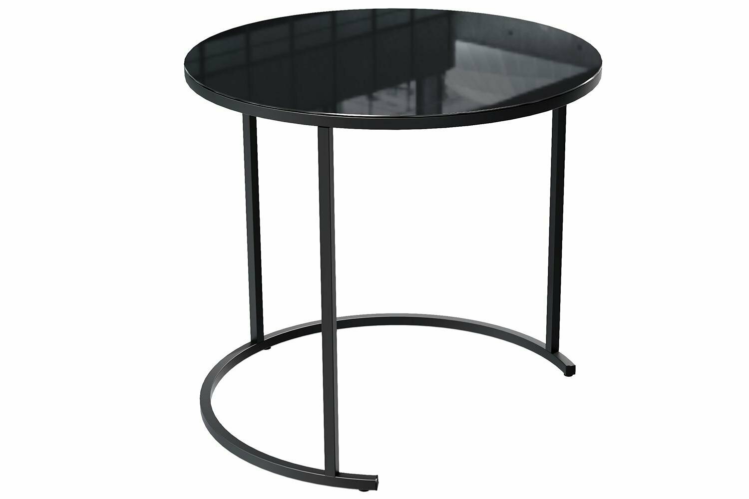 фото Журнальный стол Hoff Кварт-М, 55х50х55 см, цвет чёрный