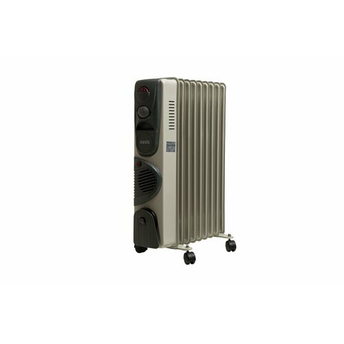 Радиатор масляный Oasis модель BB-15T 1900 Вт 7 секций до 15 кв м обогреватель масляный обогреватель для дома 6539₽