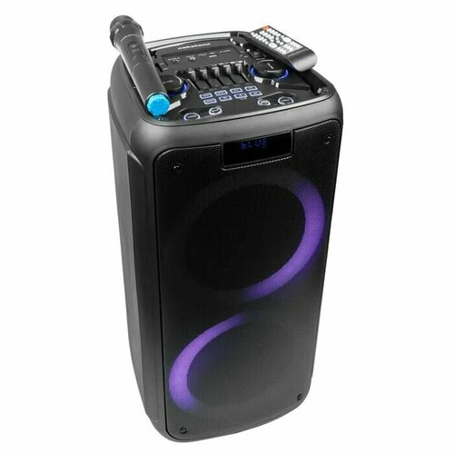 Акустическая колонка Nakatomi GS-50 90WRMS Караоке с беспр микрофоном BTFMUSBSDLEDДУ 1923000₽