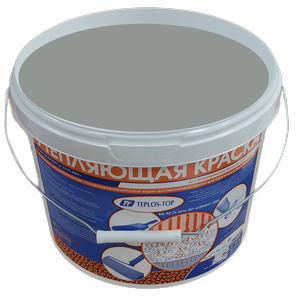 фото Интерьерная утепляющая краска Теплос-Топ 11 литров, NCS S 3502-B