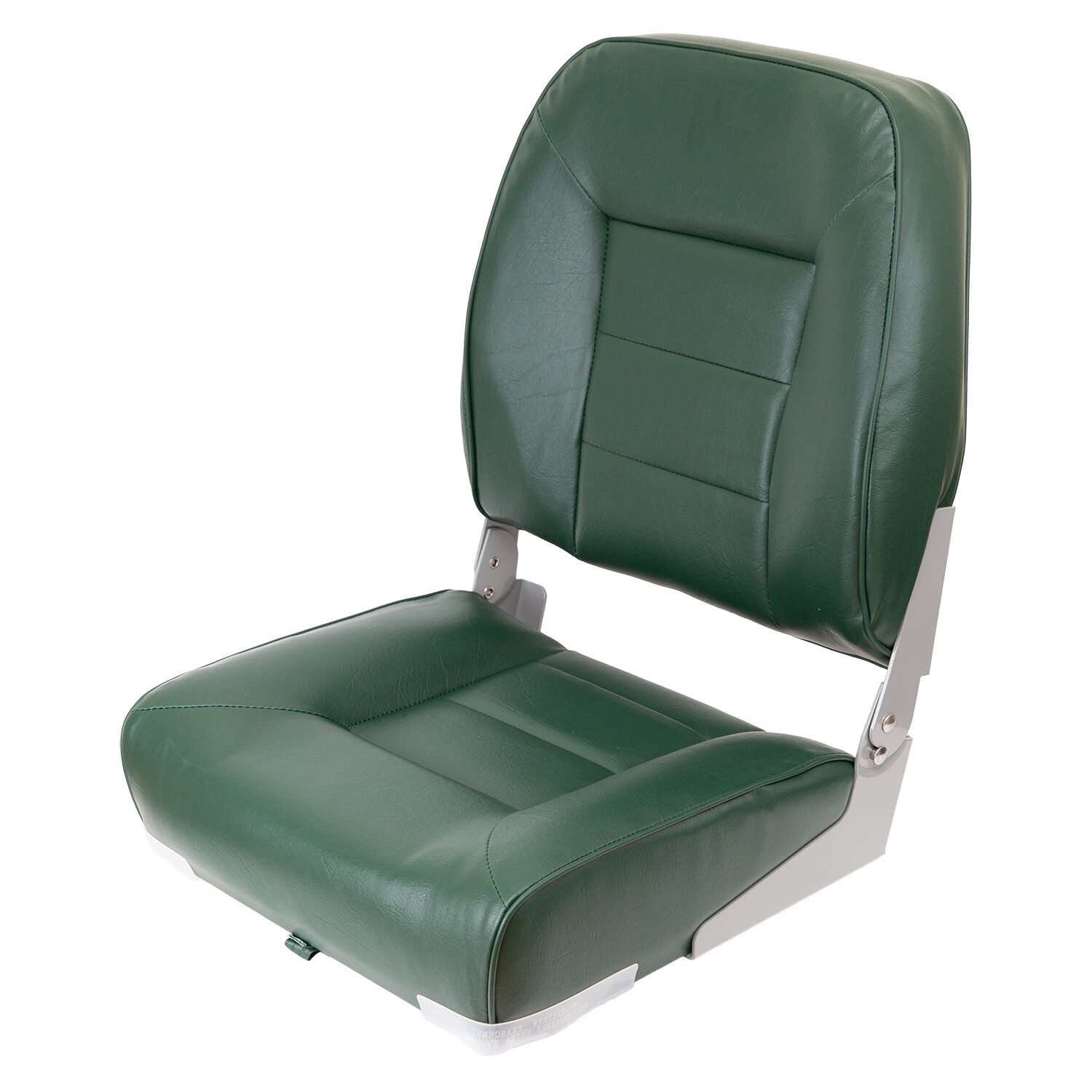 Кресло в лодку складное "High Back Premium" Зеленый 43х56х38см алюминиевый каркас, подушки винил