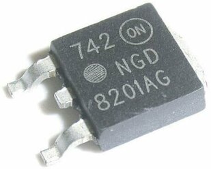 NGD8201ANT4G, Транзистор IGBT 440В 20А 125Вт [D-PAK]