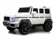 Детский электромобиль Mercedes-AMG G63 (G111GG) белый (RiverToys)