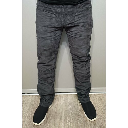 Джинсы классические Montana, размер W36 L34, серый джинсы классические montana размер w36 l34 черный