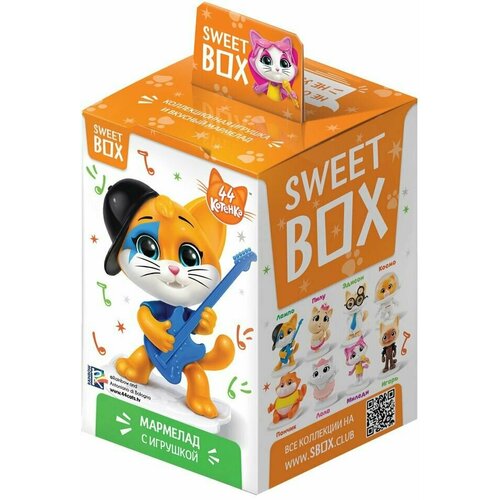 Набор Sweet Box для Девочек мармелад + подарок 10г в ассортименте