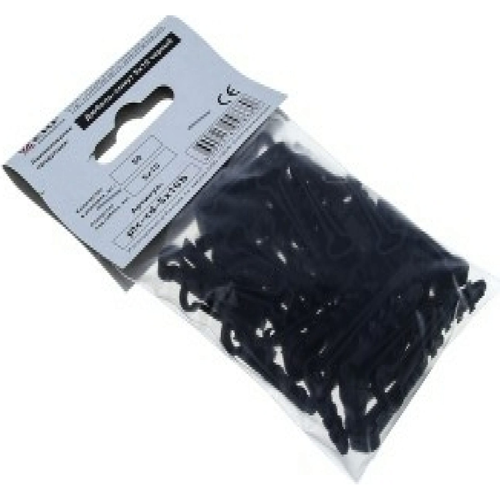 plc-cd1-5x10b Дюбель-хомут (5х10 мм) для плоского кабеля черный (100 шт.) PROxima EKF - фото №10