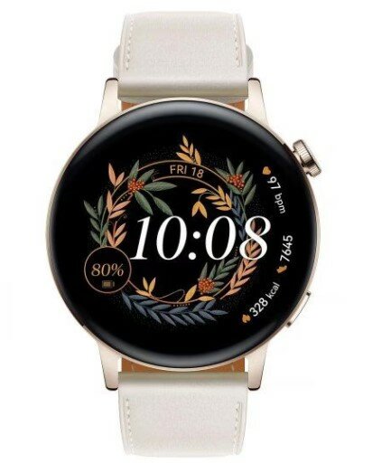 Смарт-часы Huawei Watch GT 3 Milo-B19T, 42мм, 1.32", золотистый / золотистый [55027168] - фото №7