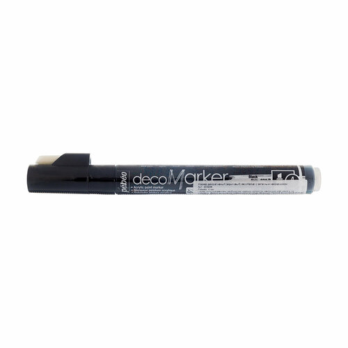 Маркер акриловый PEBEO Acrylic Marker 2 4 мм скошенное 201636 205936 черный 339₽