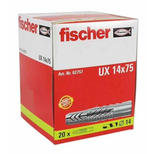 Дюбель универсальный Fischer UX 14х75 мм (20 шт.)