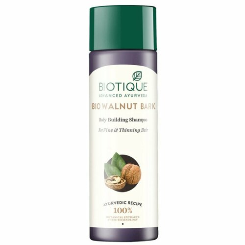 Шампунь Грецкий Орех Биотик (Walnut Bark Body Building shampoo Biotique), 190 мл