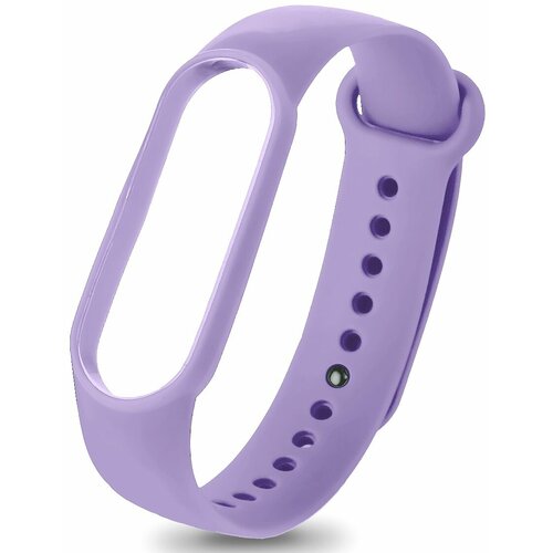 Isa Сменный ремешок для Xiaomi Mi Band 5/ Mi Band 6 loop Light purple (Фиолетовый) сменный ремешок isa для xiaomi mi band 5 mi band 6 yellow желтый