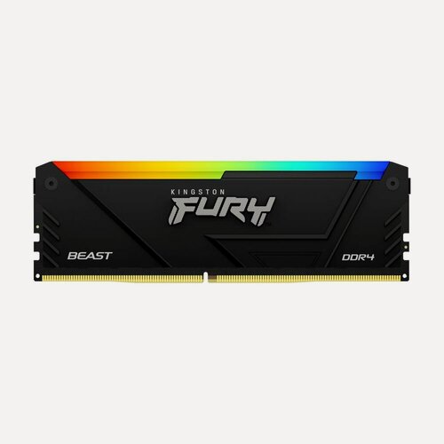 Изображение товара Модуль памяти Kingston 16GB DDR4 3200MHz DIMM FURY Beast Black RGB XMP