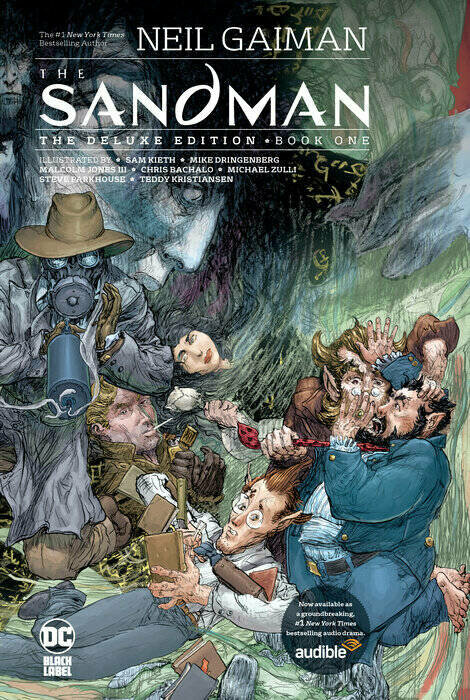 Neil Gaiman. Sandman: The Deluxe Edition Book One Neil Gaiman) Песочный человек: Книга первая, роскошное издание (Нил Гейман) / Книги на английском - фото №1