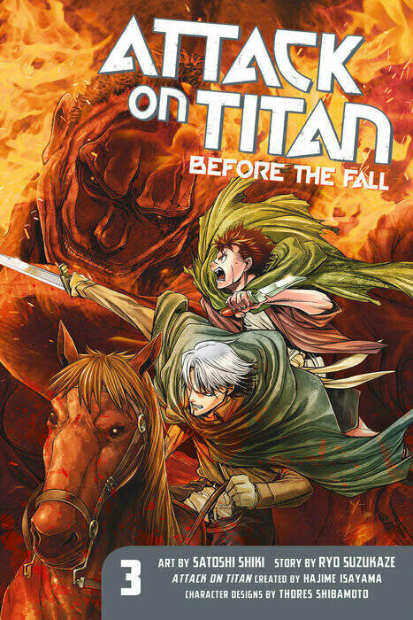 Hajime Isayama. Attack on Titan: Before the Fall 3 (Hajime Isayama) Атака Титанов: Перед падением 3 (Хадзимэ Исаяма) / Книги на английском языке - фото №1