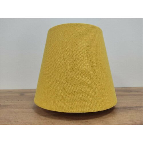 Абажур желтый е27