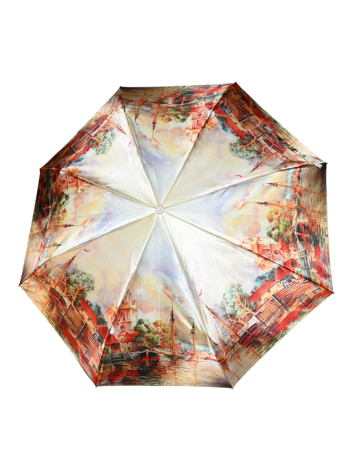 фото Zest 53624-M054 Зонт Zest, Женский, 3 сложения, Автоматический, Сатин