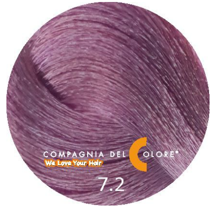 COMPAGNIA DEL COLORE краска для волос 100 МЛ 7.2