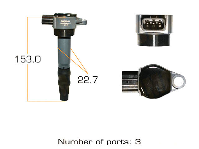 Катушка зажигания MASUMA MIC306 для Mitsubishi Outlander CU, GRANDIS, Galant DJ