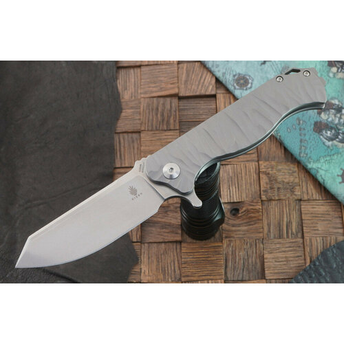 фото Складной нож kizer knives vindicator сталь s35vn, титан