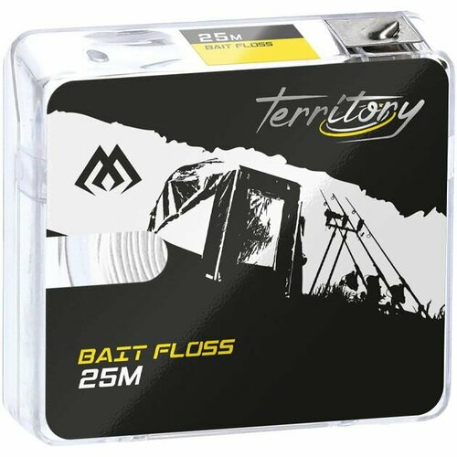 фото Нить для крепления оснастки mikado-territory bait floss (25 м)