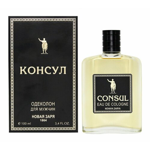 Новая Заря одеколон Красная Москва, 85 мл, 213 г