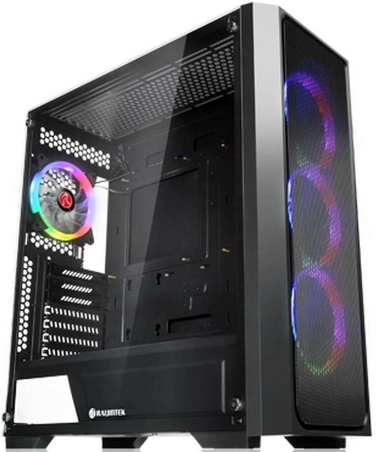 Корпус ATX RAIJINTEK PONOS MS4 Без БП чёрный