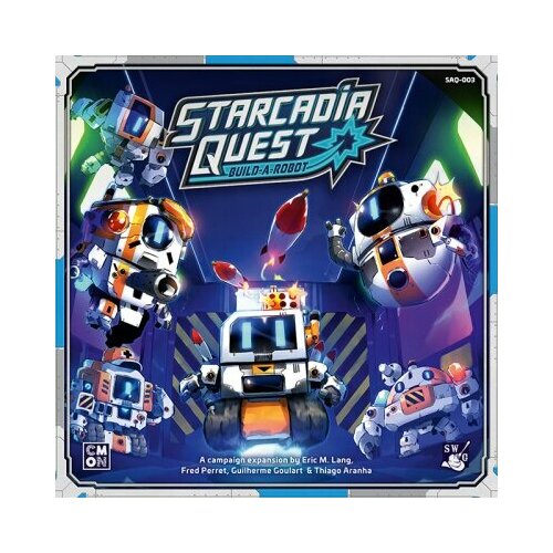 Дополнение к настольной игре Starcadia Quest: Build-A-Robot Expansion на английском языке build a door