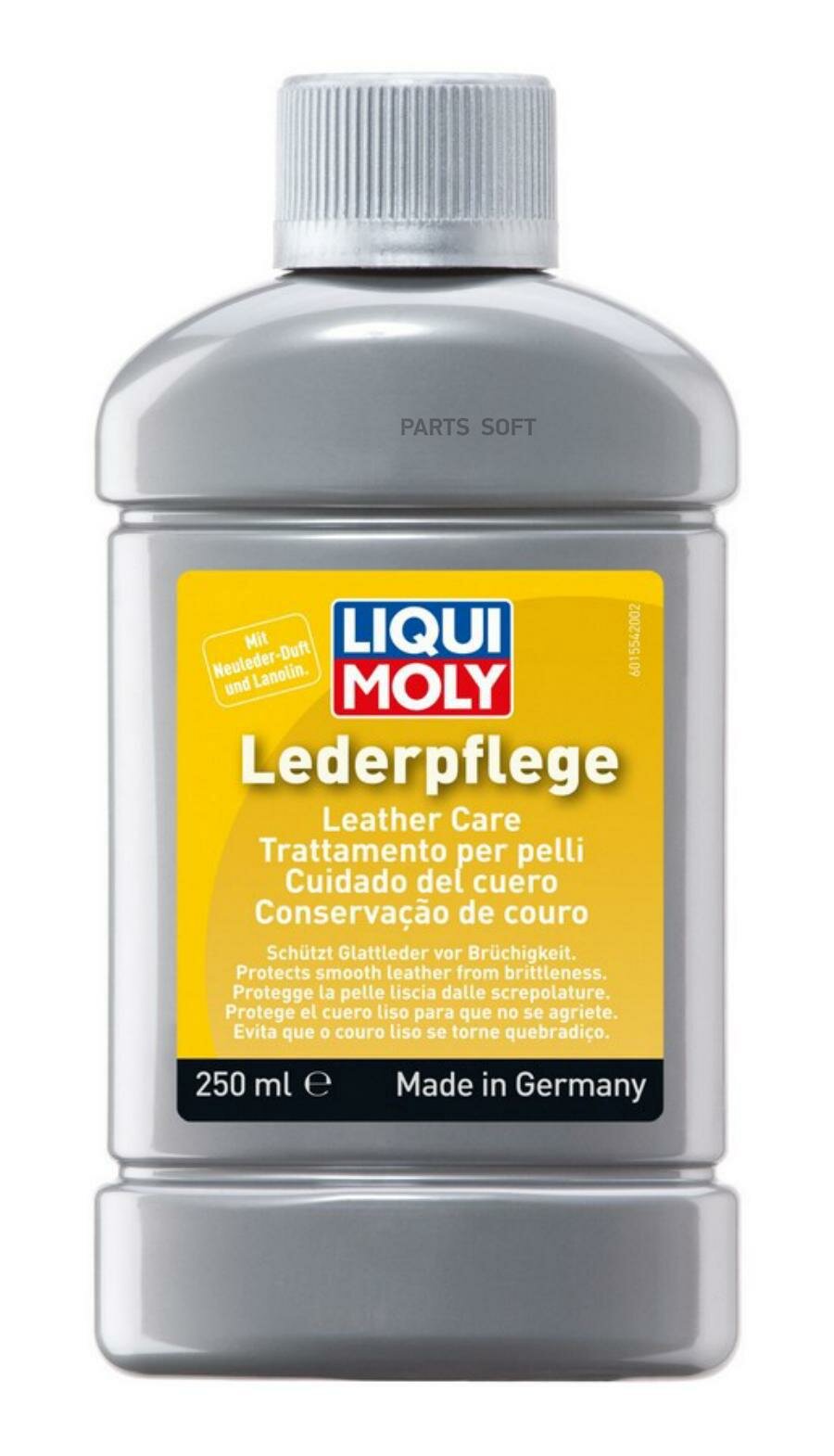 LIQUI MOLY 1554 Лосьон для кожаных изделий Leder-Pflege, 250мл