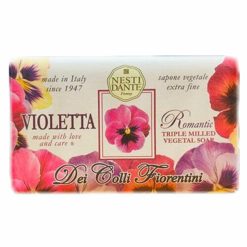 Nesti Dante Мыло Фиалка / Sweet violetа, 250 г