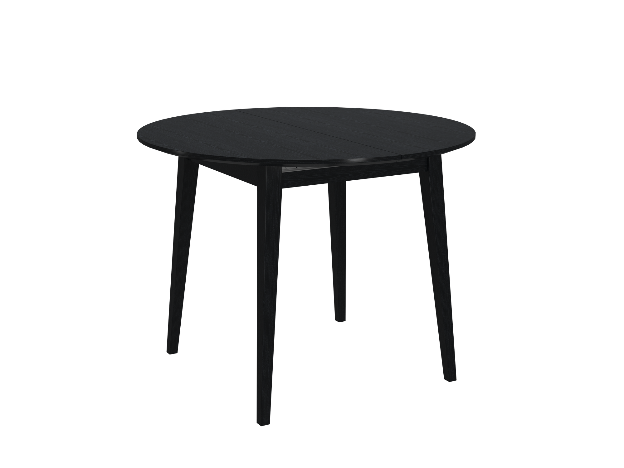 Обеденный стол "Бари 1" (шпон черный абрикос)