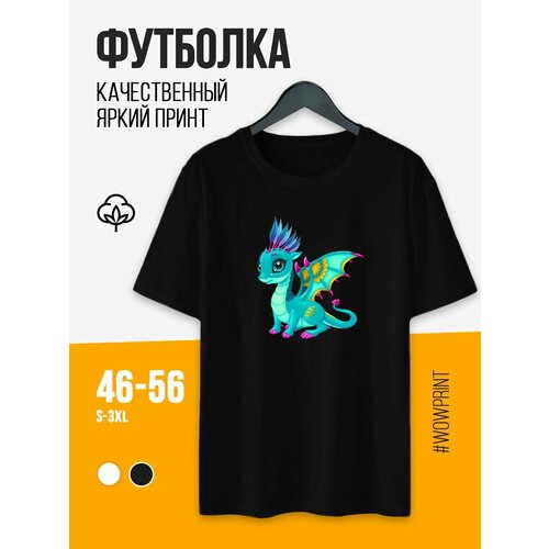 фото Футболка, размер xxl, черный нет бренда