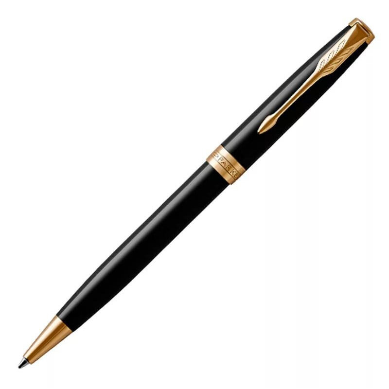 ручка шариковая Parker Sonnet Core K530 LaqBlack GT - фото №7