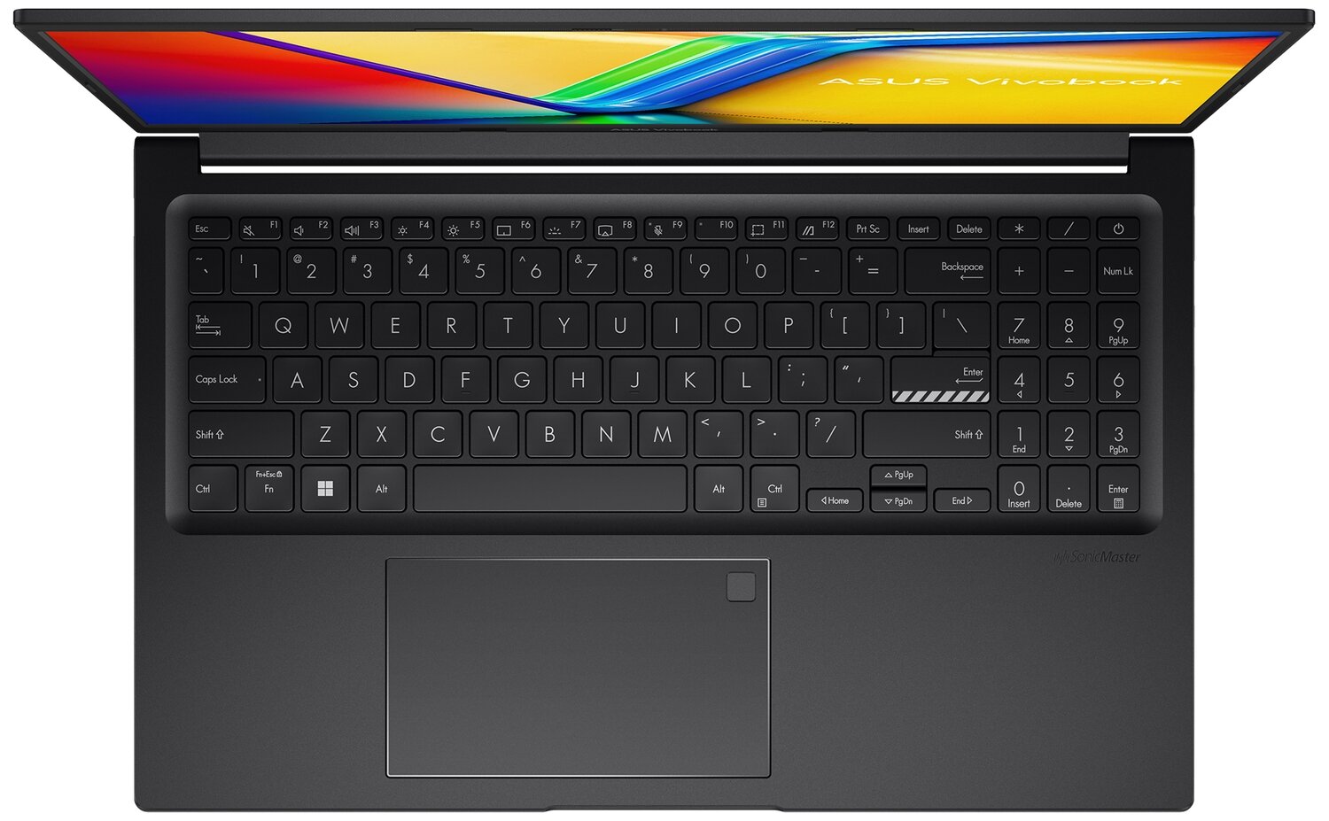 Ноутбук ASUS VivoBook 15X OLED K3504VA-MA220 90NB10A1-M008A0 (15.6", Core i5 1340P, 16Gb/ SSD 512Gb, Iris Xe Graphics eligible) Черный - фото №2