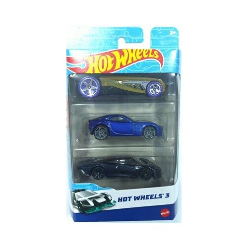 Hot Wheels- набор из 3 машинок, K5904-gbw