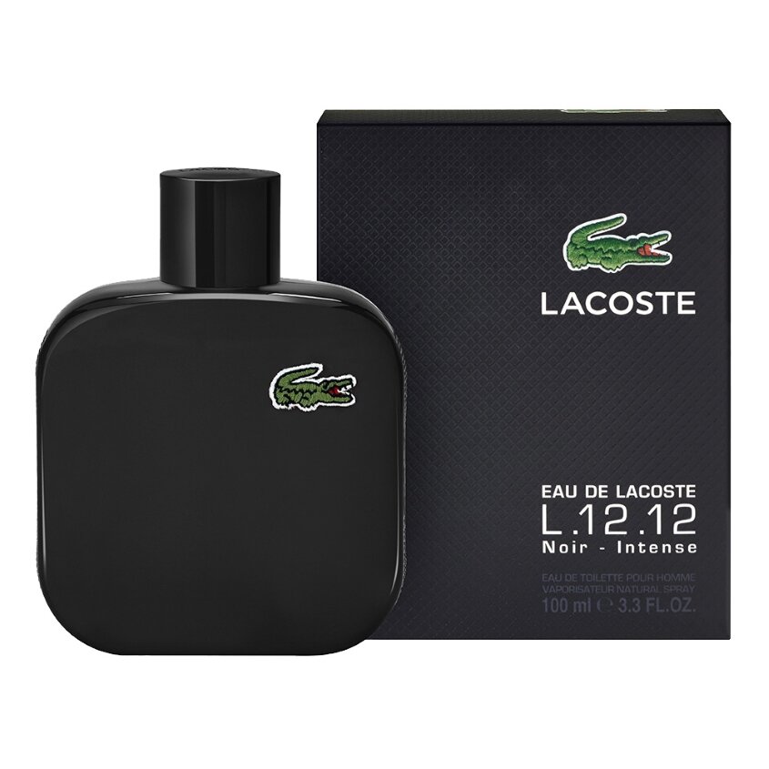 LACOSTE туалетная вода L.12.12 Noir, 100 мл