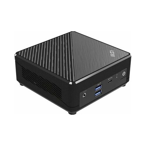 Неттоп MSI Cubi N ADL-019RU, Intel N100, DDR4 4ГБ, 128ГБ(SSD), Intel UHD Graphics, Windows 11 Professional, черный 9S6-B0A911-059