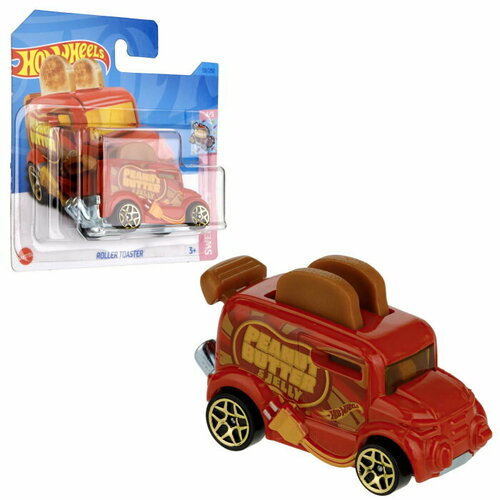 Машинка Hot wheels базовая коллекция в дисплее ROLLER TOASTER машинка hot wheels базовая коллекция в дисплее time attaxi