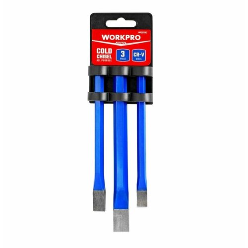 Набор зубил по бетону 3 шт Workpro WP201302 1039₽