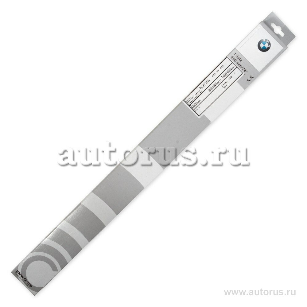 Щетка стеклоочистителя 600/500 мм бескаркасная комплект 2 шт bmw 61 61 0 038 893