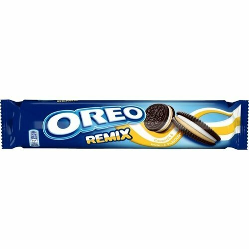 Печенье Oreo Remix Карамель и ваниль, 157 гр