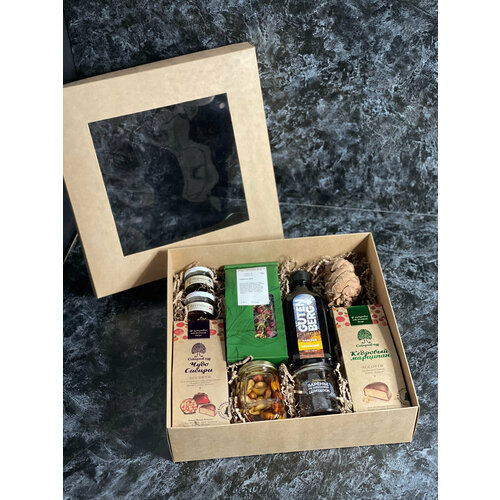 подарочный набор в коробке чайное наслаждение размер l Подарочный набор в коробке Чудо Сибири, размер L