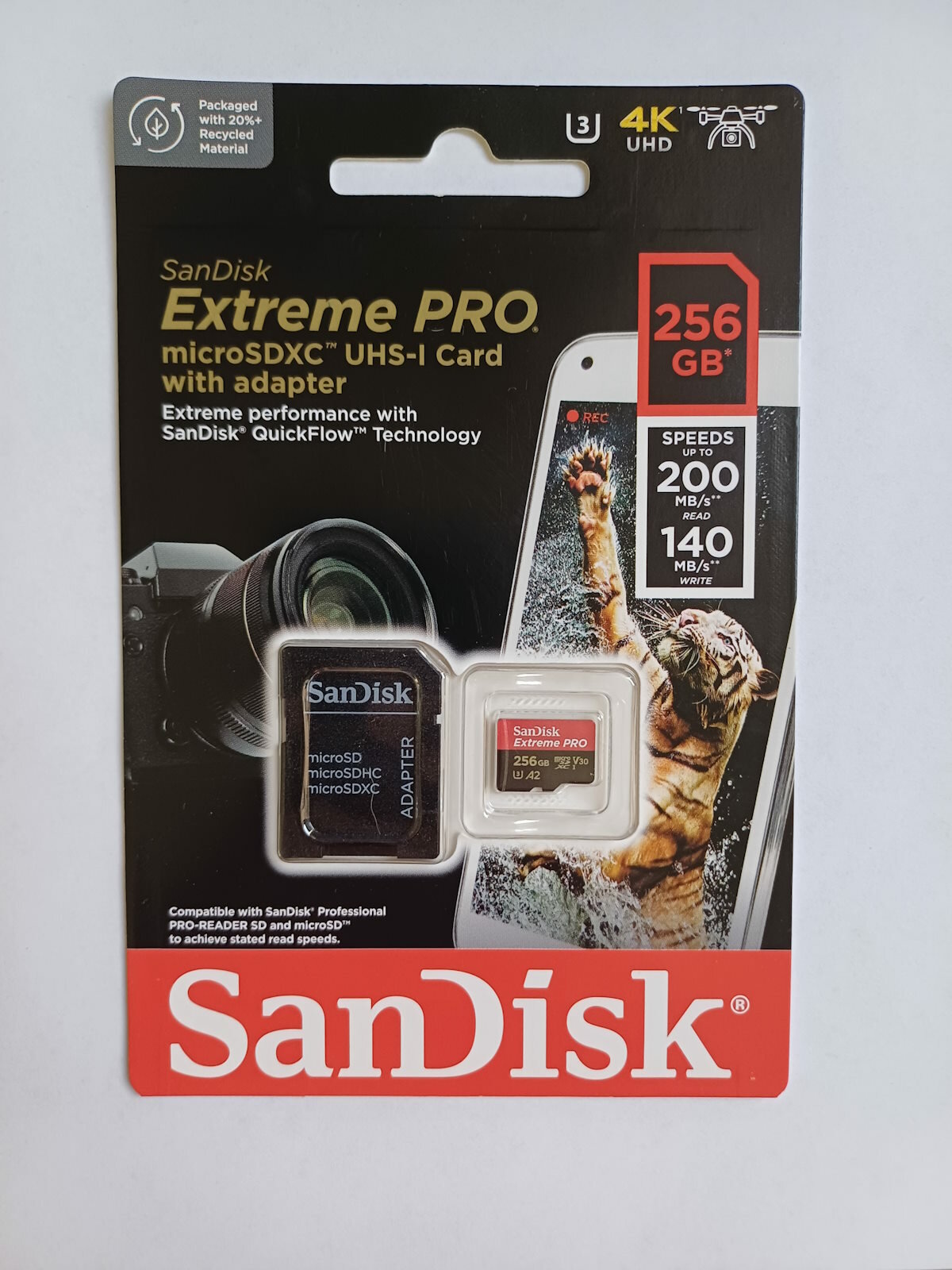 Карта памяти SanDisk Extreme Pro microSDXC Class 10 V30 A2