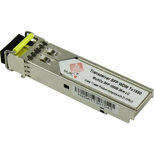 Модуль SFP Multico SFP-1000B 3km LC sfp модуль planet mini gbic tp mgb gt