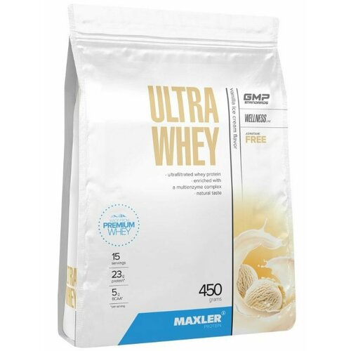 Сывороточный Протеин Ultra Whey 450г Ванильное мороженое