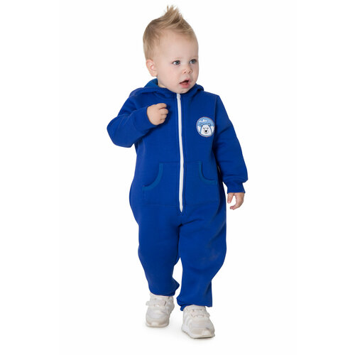 фото Комбинезон little world of alena, размер 110, синий