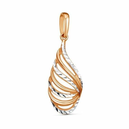 фото Подвеска красная пресня, серебро, 925 проба, размер 3.8 см.