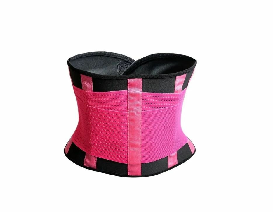 Утягивающий пояс-корсет для похудения с эффектом сауны Hot Shapers S розовый